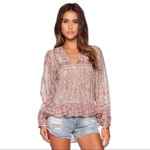 Raga First Blush Peasant Top